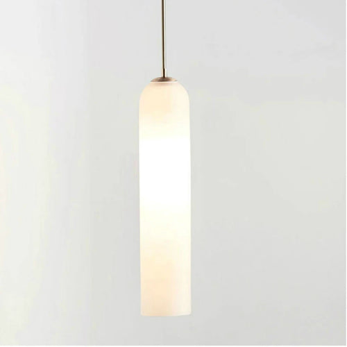 Modern glass LED pendant light for creative interiors - vue 10 sur 12