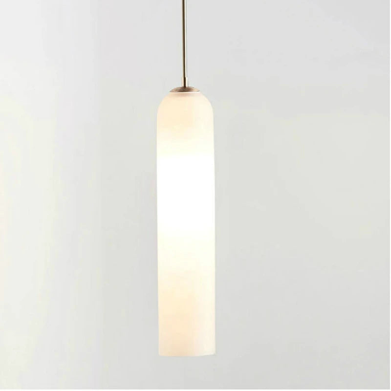 Modern glass LED pendant light for creative interiors - vue 10 sur 12
