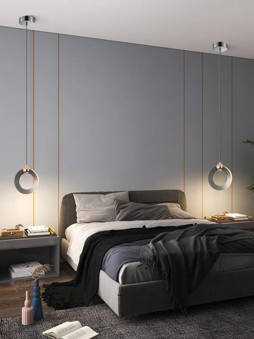 Italian minimalist chandelier for refined and elegant spaces - vue 4 sur 8
