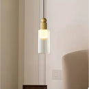 Modern gold brass pendant light for elegant interiors