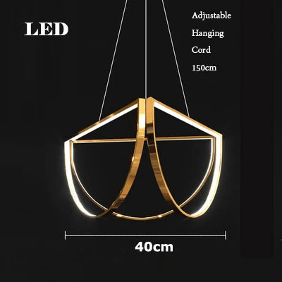 Minimalist dimmable chandelier for stylish interiors
