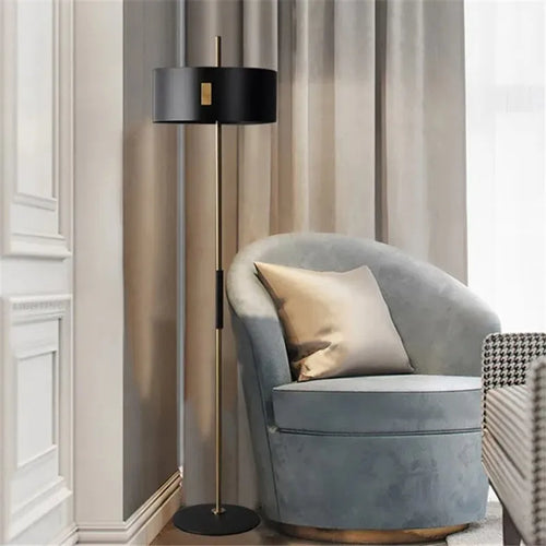 Minimalist floor lamp for reading and interior decoration - vue 2 sur 7