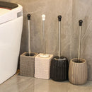 Ceramic toilet brush no dead angle cleaning