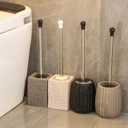 Ceramic toilet brush no dead angle cleaning - vue 7 sur 13