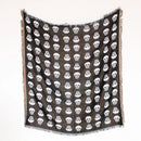 Bohemian style pastoral landscape throw blanket for sofa