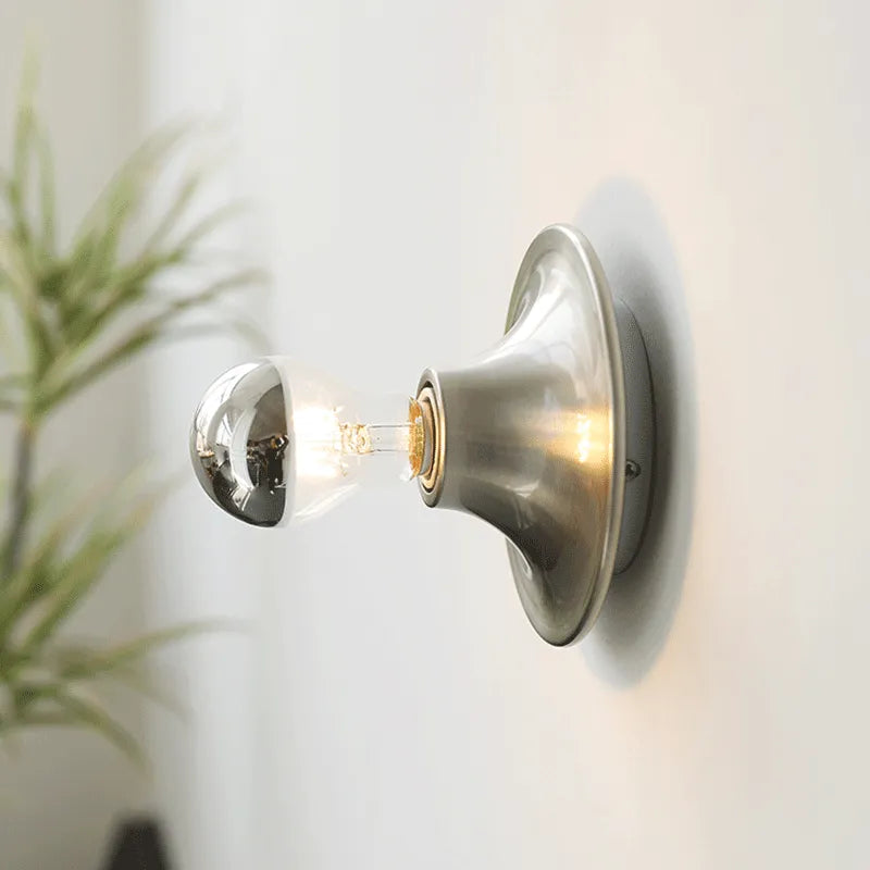 Colourful vintage retro creative wall light