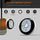 Modern nordic rechargeable LED bedside lamp with adjustable remote control