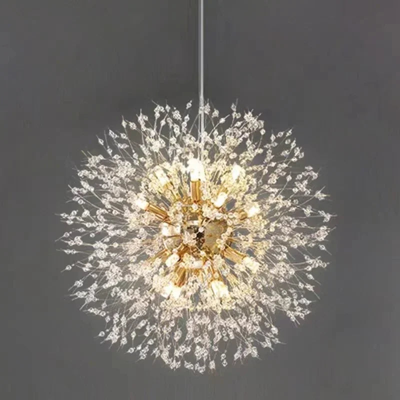 modern crystal pendant light sky star