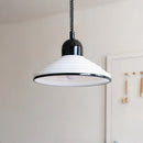 Nordic glass chandelier with vintage LED lighting