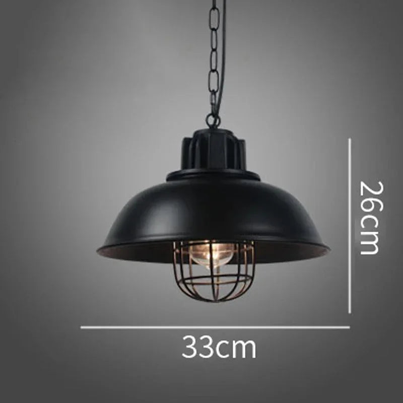 Retro iron chandelier for interior decor and lighting