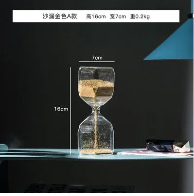 New Creative Personalized Hourglass, Non Timed Home Decoration, Office Decor in Study Room, Premium Christmas Gift Sand Clock - vue 7 sur 9