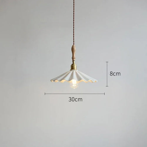 Modern nordic ceramic pendant light for interior decoration - vue 11 sur 12