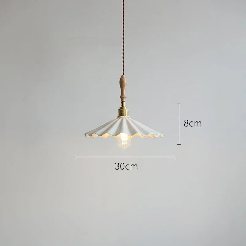 Modern nordic ceramic pendant light for interior decoration - vue 11 sur 12