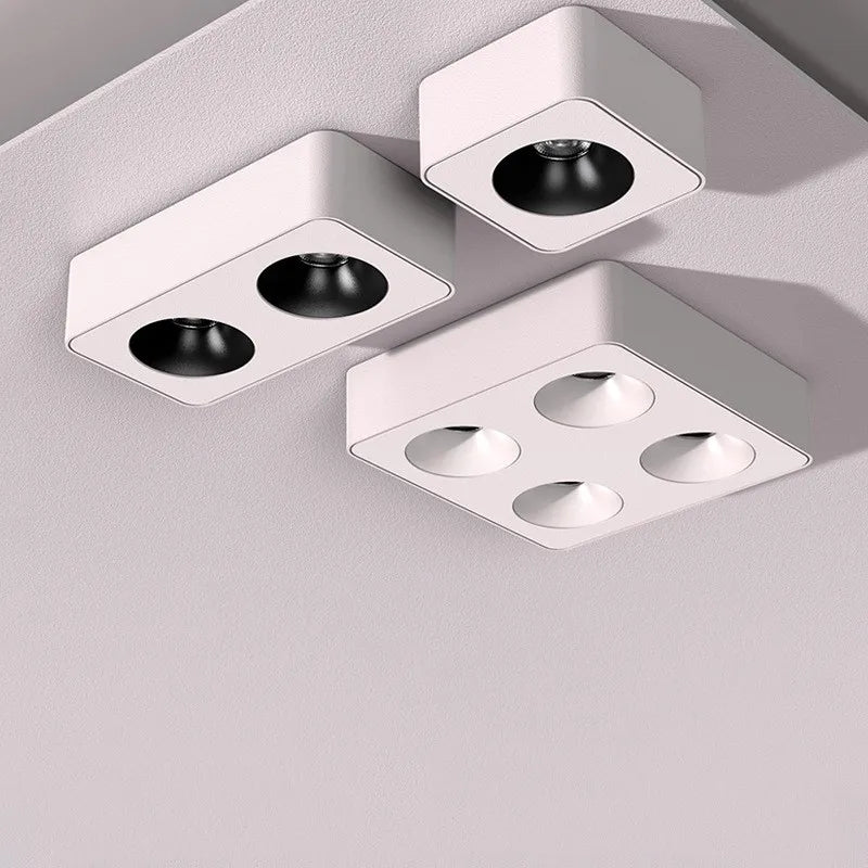 Modern industrial ceiling light with LED nordic minimalist style