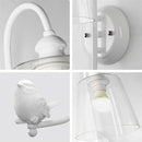 Modern resin decorative angel wall light