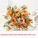 Artificial rose bouquet for decoration and party gift