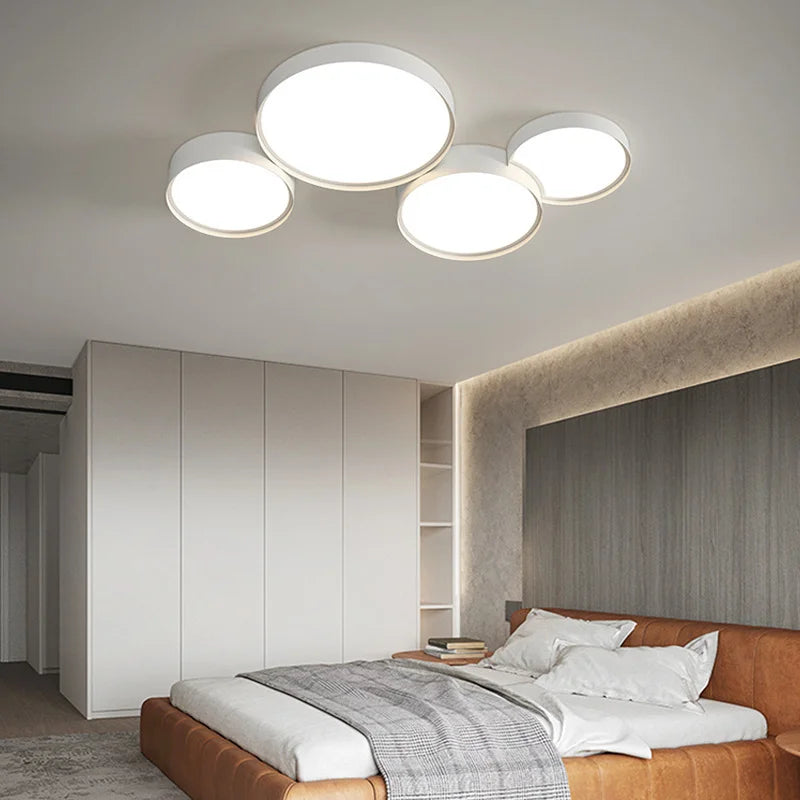 Modern LED ceiling light for an elegant and bright interior - vue 5 sur 11
