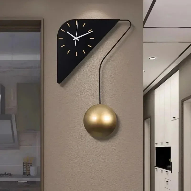 unique design quartz wall clock for home decor