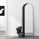 Nordic frameless full-length mirror for interior decor