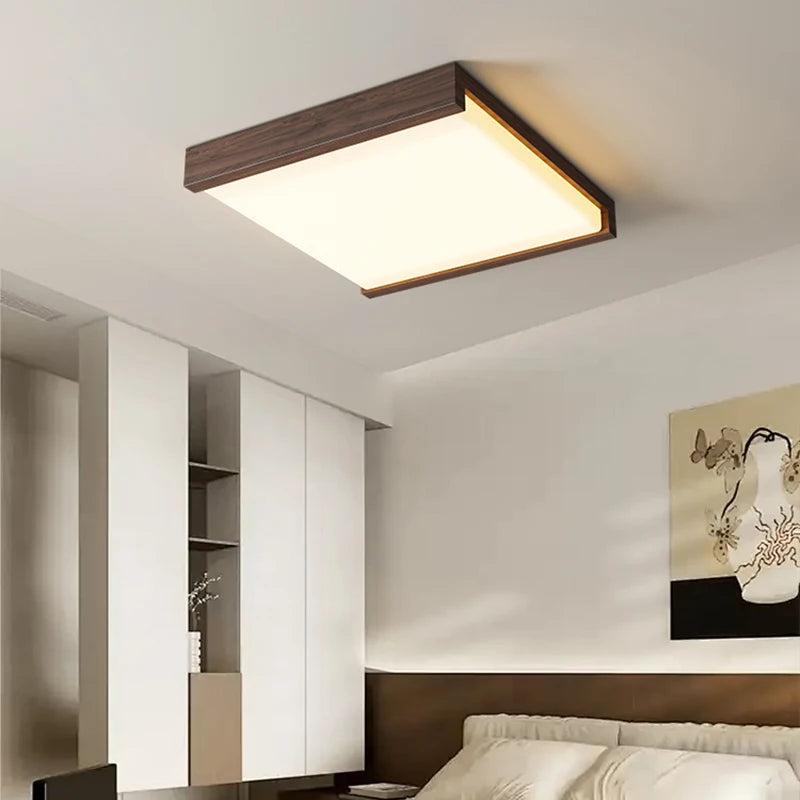 Retro Chinese style medieval ceiling light with eye protection main lamp - vue 6 sur 8