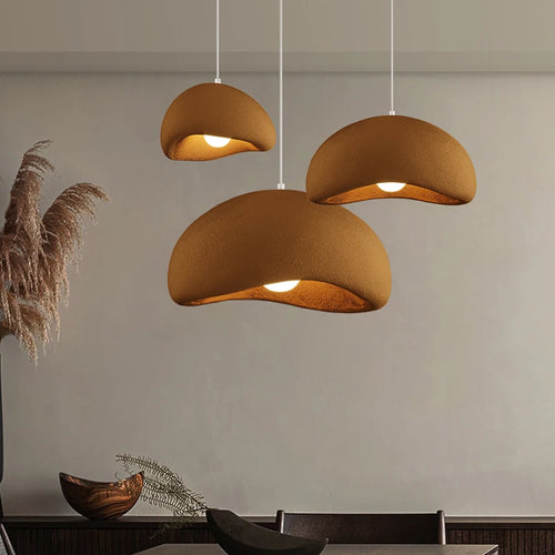 Nordic resin pendant light for modern spaces - vue 5 sur 7