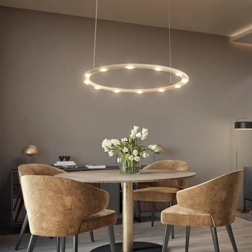 Modern LED pendant light for dining room and shops - vue 2 sur 10
