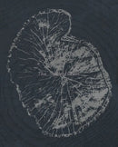 Abstract tree rings wall art for decoration
