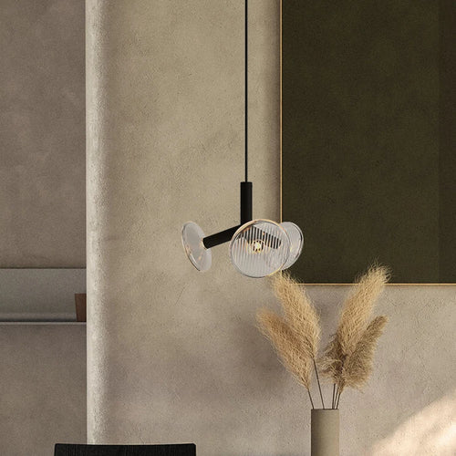Creative postmodern glass chandelier for interior decoration - vue 11 sur 14