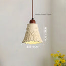 Decorative antique-style engraved resin retro chandelier