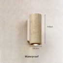 Wabi sabi marble LED wall light for interior decoration