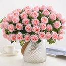 Artificial rose bouquet for weddings and decoration