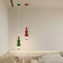Simple nordic led chandelier for bar and living room