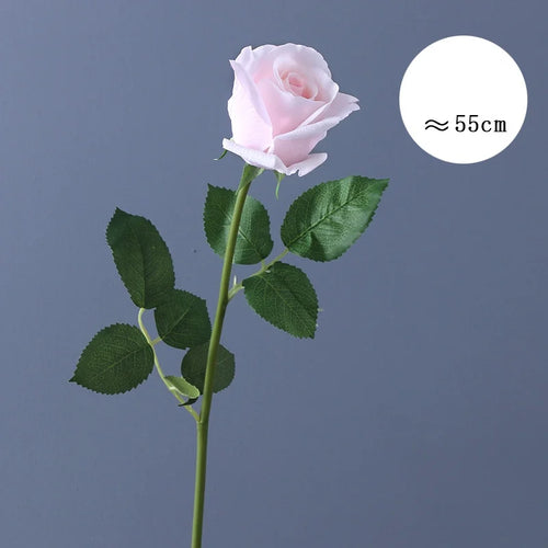 Artificial latex rose flower for wedding decoration and events - vue 15 sur 14