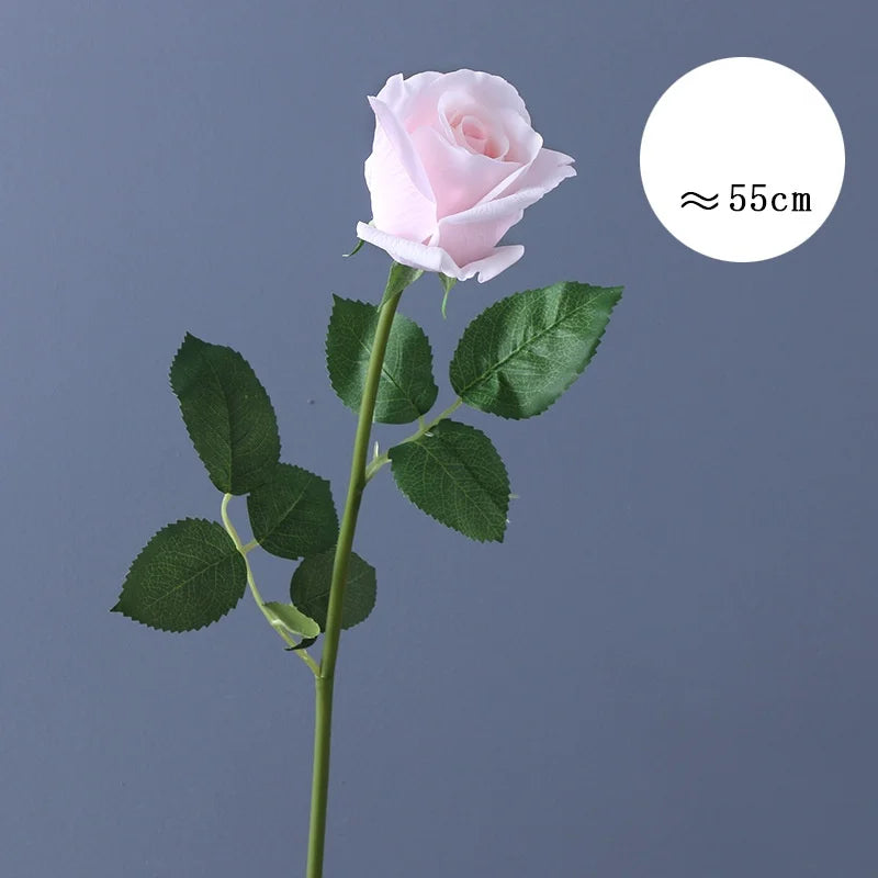 Artificial latex rose flower for wedding decoration and events - vue 14 sur 14