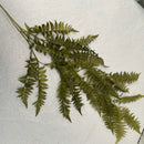 Artificial rattan fern for indoor and outdoor decoration