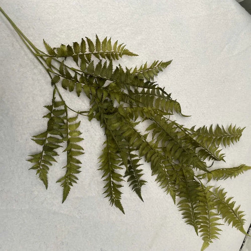 Artificial rattan fern for indoor and outdoor decoration - vue 6 sur 14