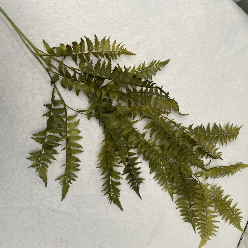Artificial rattan fern for indoor and outdoor decoration - vue 5 sur 14