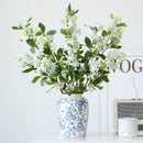 Scented artificial flowers for garden and event decoration