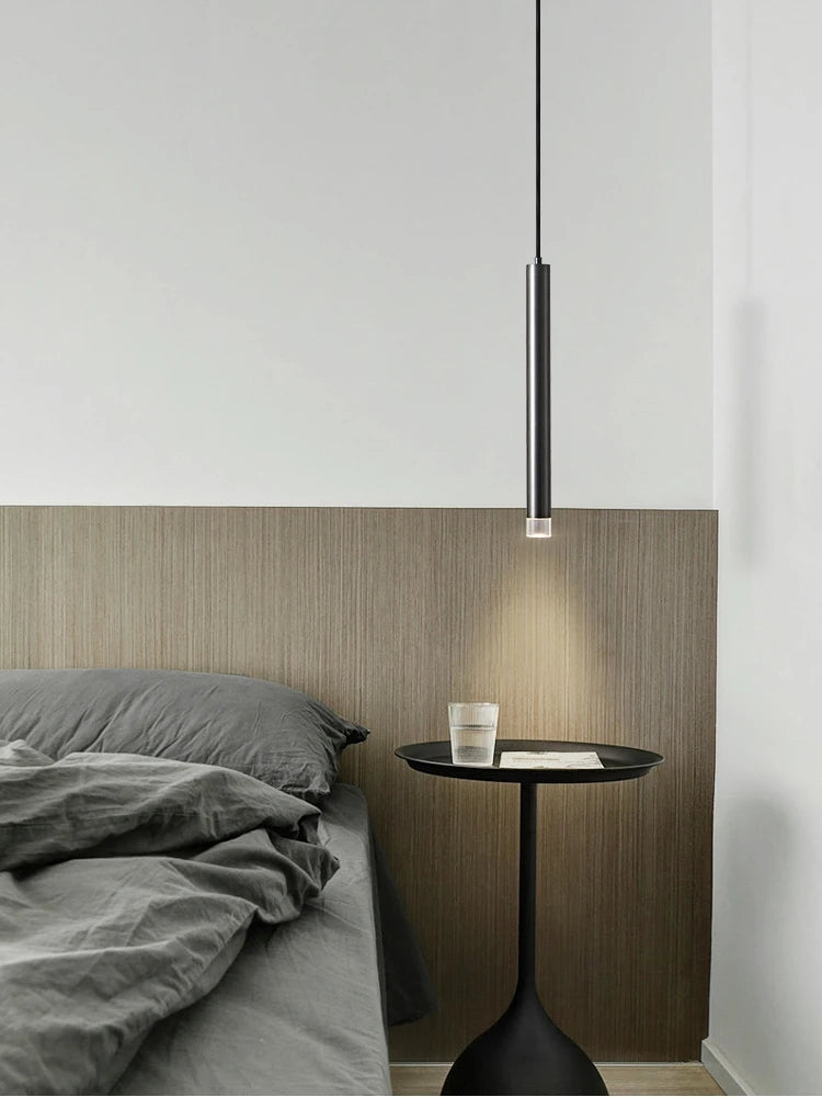 Modern minimalist creative chandelier for long bar table - vue 3 sur 10