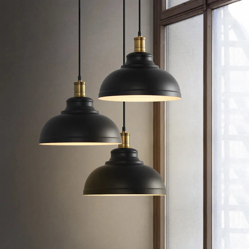 vintage retro industrial pendant light for interior decorative lighting