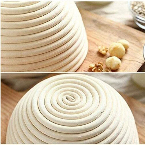 rattan bread basket for baking and fermentation - vue 11 sur 18