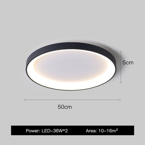Modern minimalist LED chandelier for trendy interiors 2023 - vue 11 sur 12