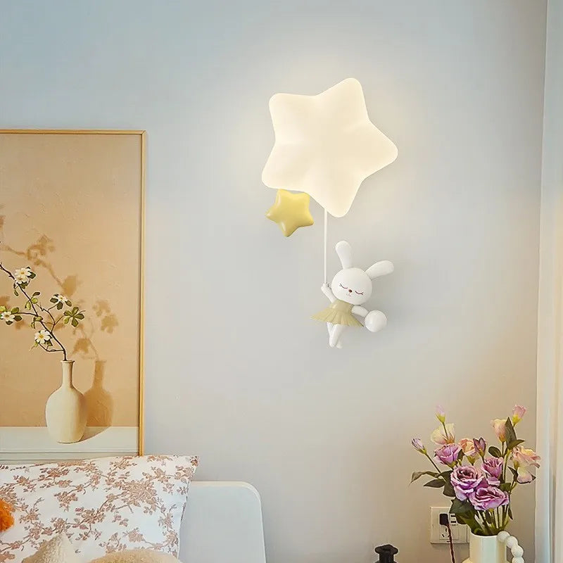 Personalised Nordic ceiling light for bright and colourful children's room - vue 2 sur 12