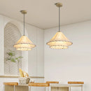 Nordic fabric pendant light wabi sabi for creative interior decor