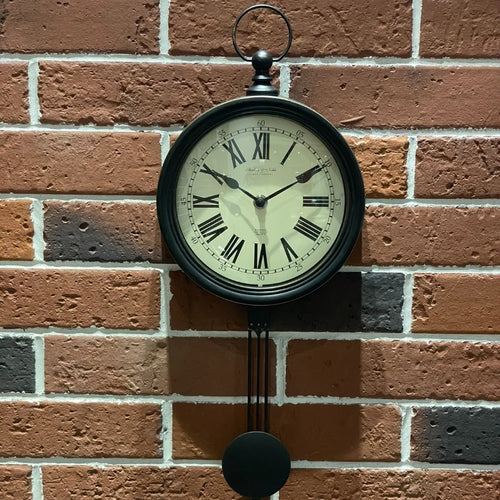 Elegant Nordic-style silent digital wall clock