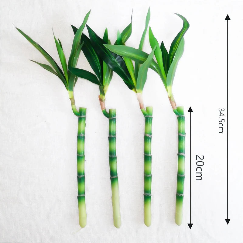 Artificial bamboo plants for indoor and outdoor decoration