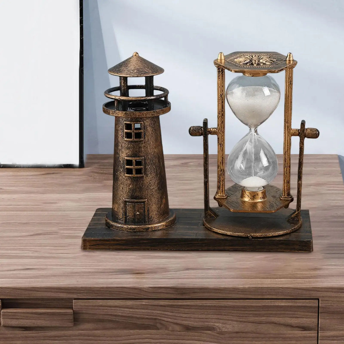 decorative lighthouse sculpture for table and desk
