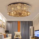 Modern crystal ceiling light for decorative indoor lighting