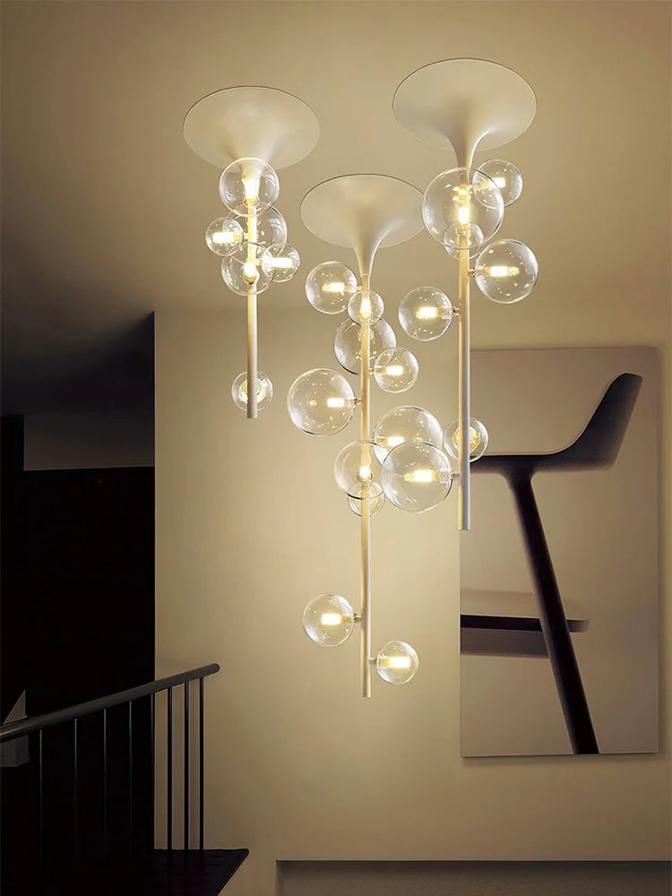 Modern creative LED chandelier for elegant interiors