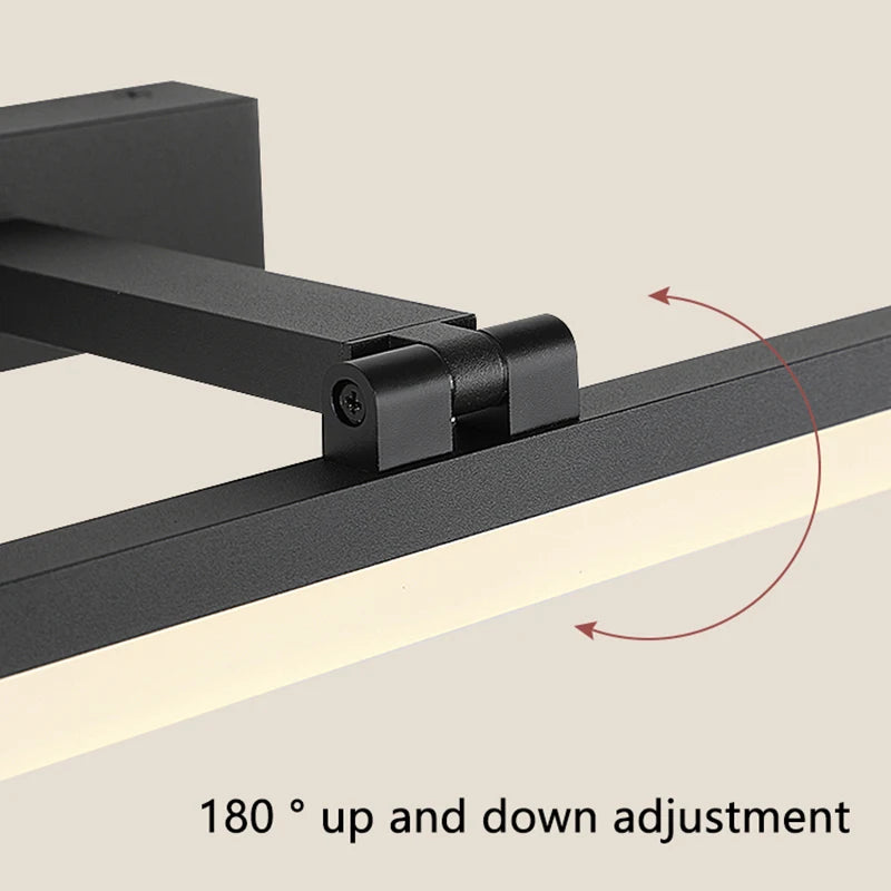 Modern LED mirror vanity and cloakroom lamp - vue 5 sur 23